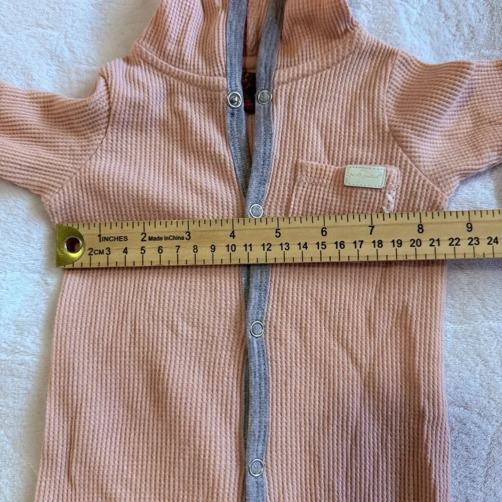 Baby Girl 7 for all‎ Mankind 3-6 Month Coverall One Piece Pink